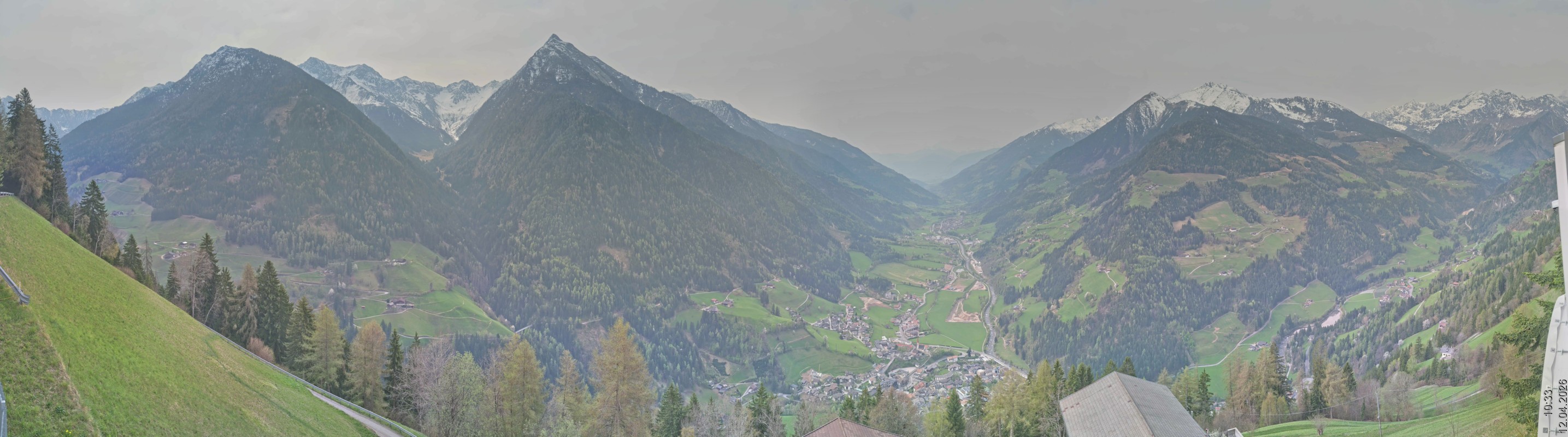 Archived image Webcam Panoramic View Passeier Valley