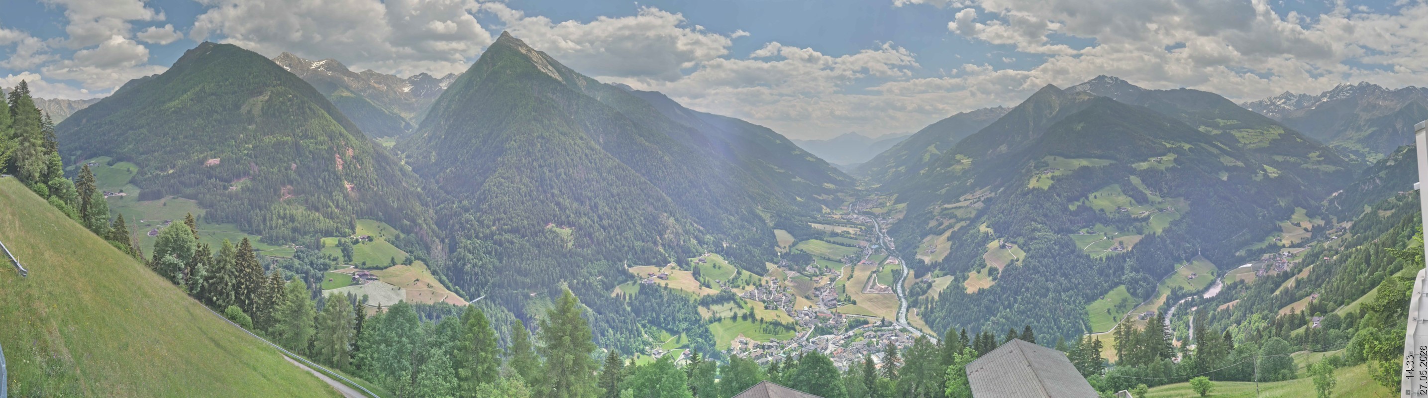 Archived image Webcam Panoramic View Passeier Valley
