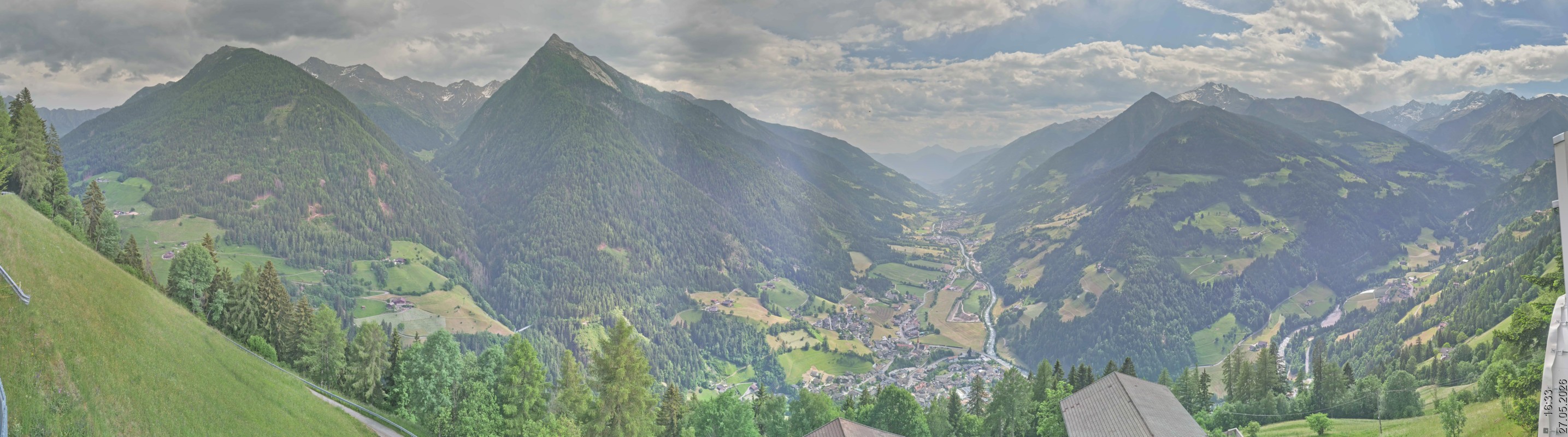 Archived image Webcam Panoramic View Passeier Valley