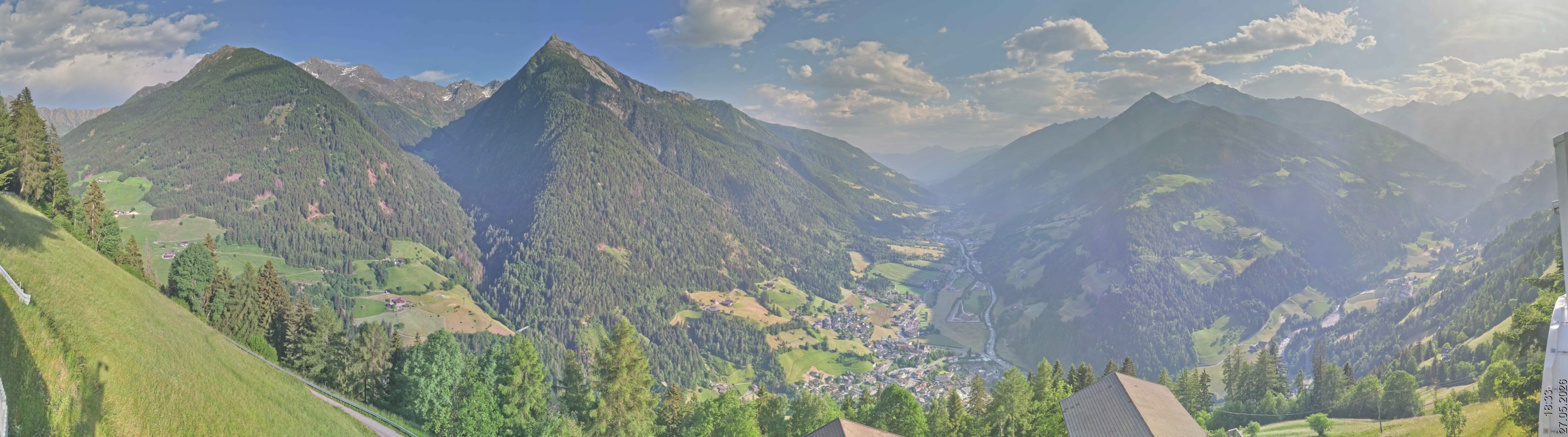 Archived image Webcam Panoramic View Passeier Valley