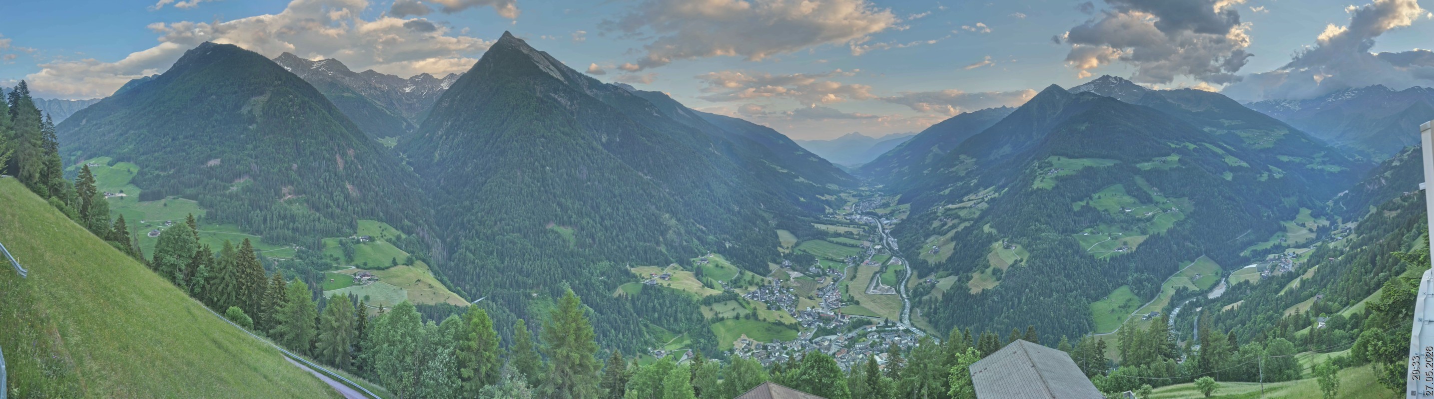 Archived image Webcam Panoramic View Passeier Valley