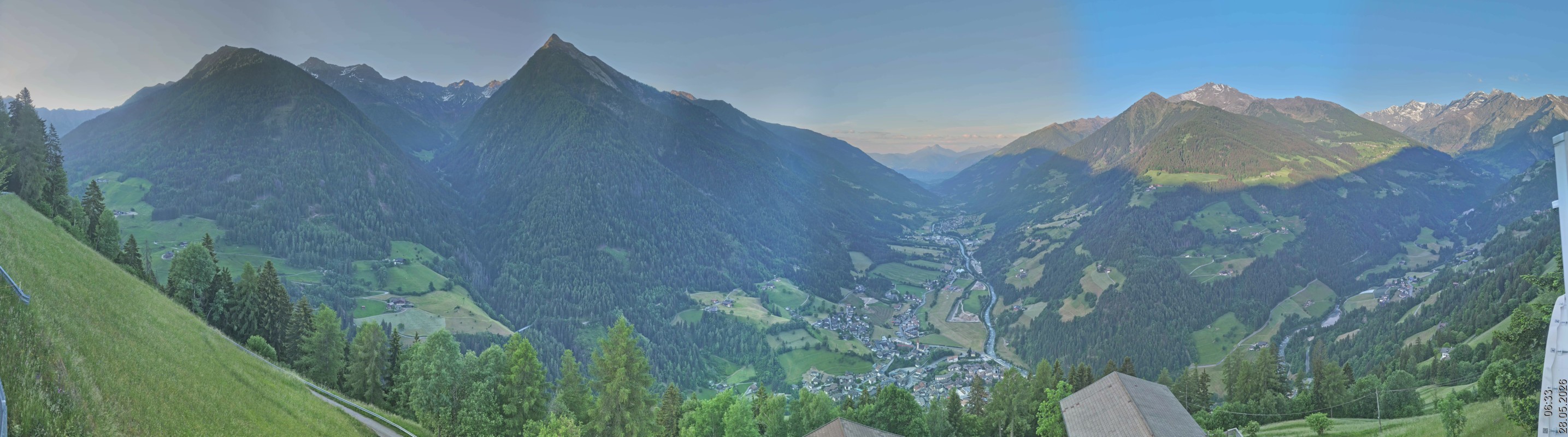 Archived image Webcam Panoramic View Passeier Valley