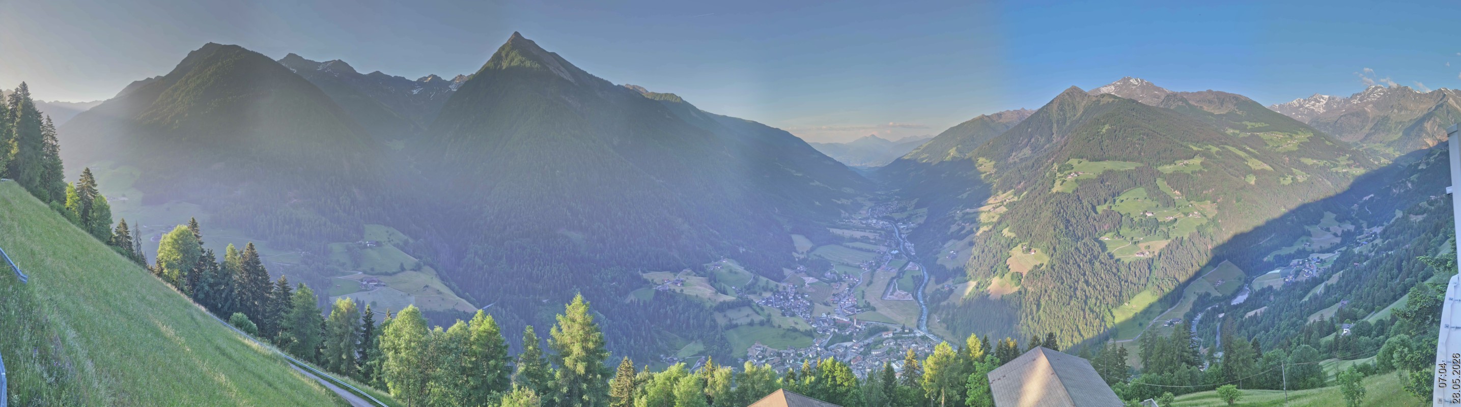 Archived image Webcam Panoramic View Passeier Valley
