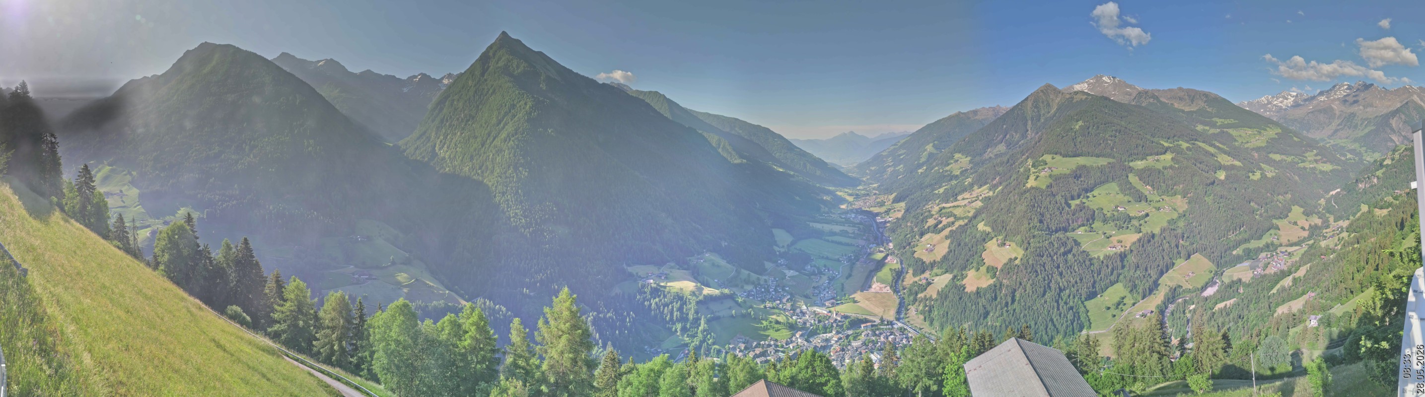 Archived image Webcam Panoramic View Passeier Valley