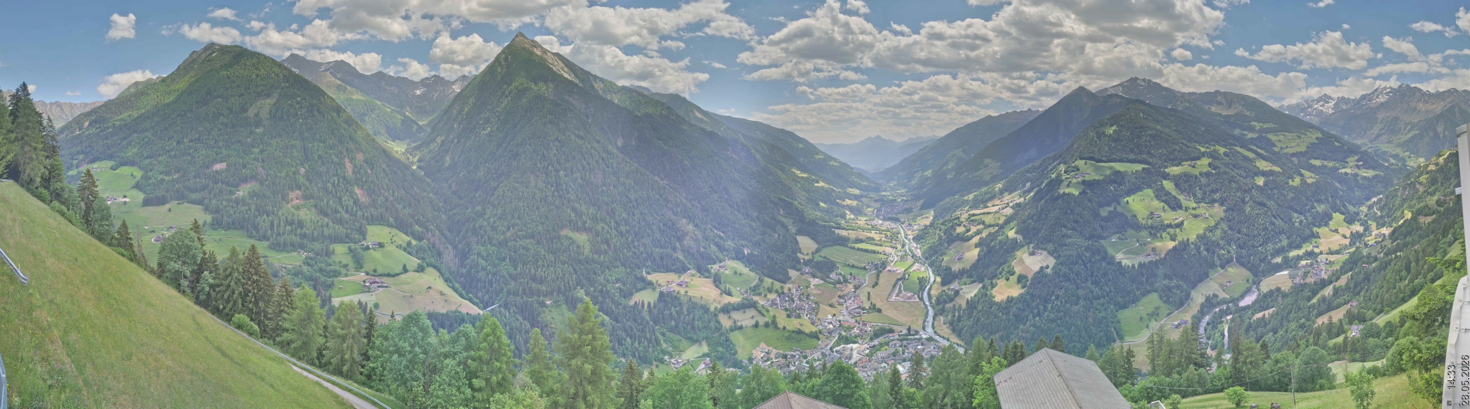 Archived image Webcam Panoramic View Passeier Valley