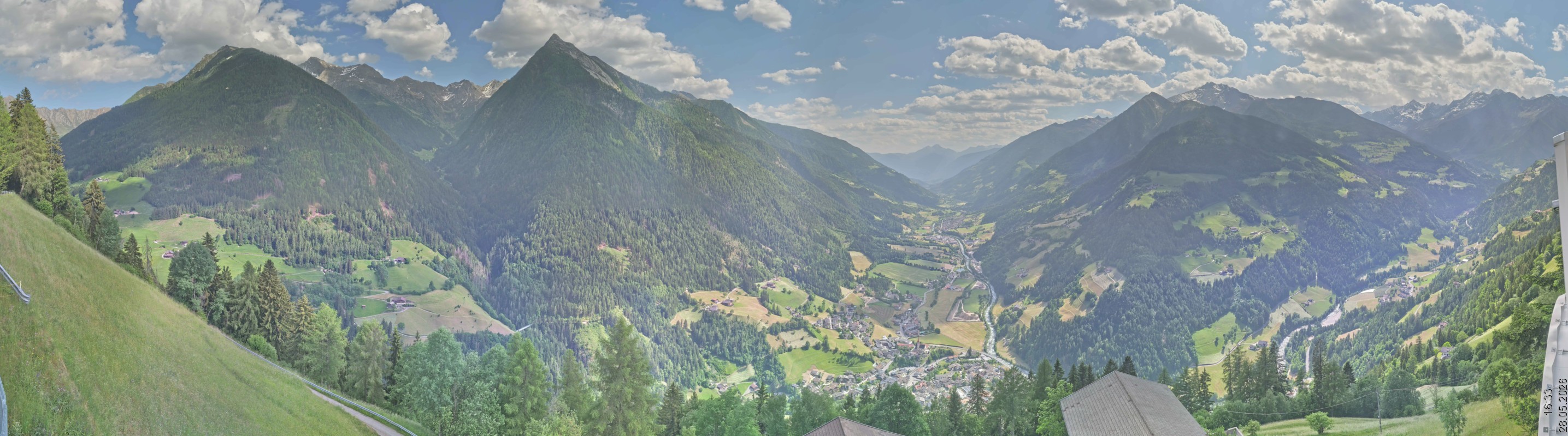 Archived image Webcam Panoramic View Passeier Valley