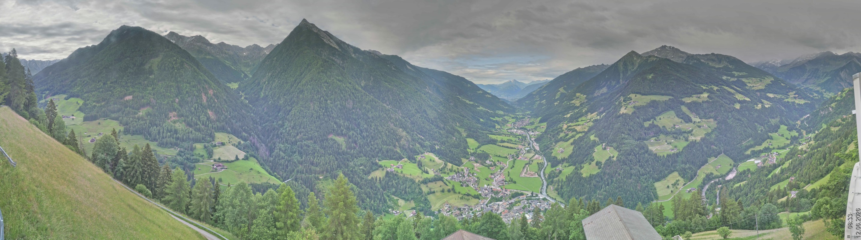 Archived image Webcam Panoramic View Passeier Valley