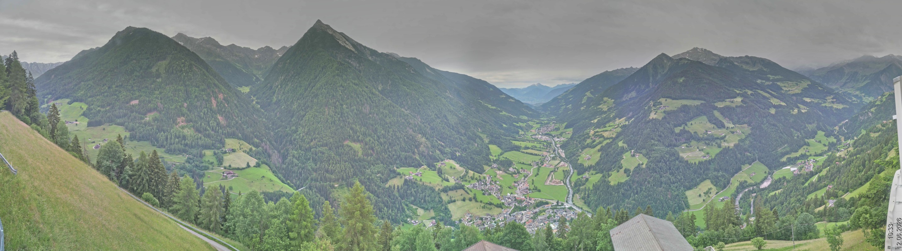 Archived image Webcam Panoramic View Passeier Valley