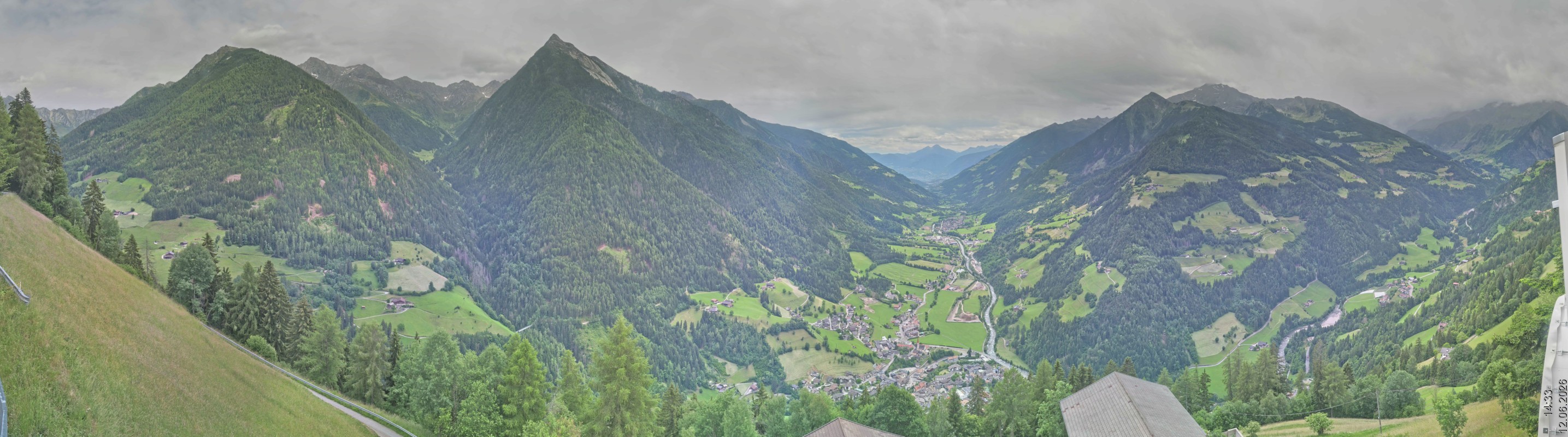 Archived image Webcam Panoramic View Passeier Valley