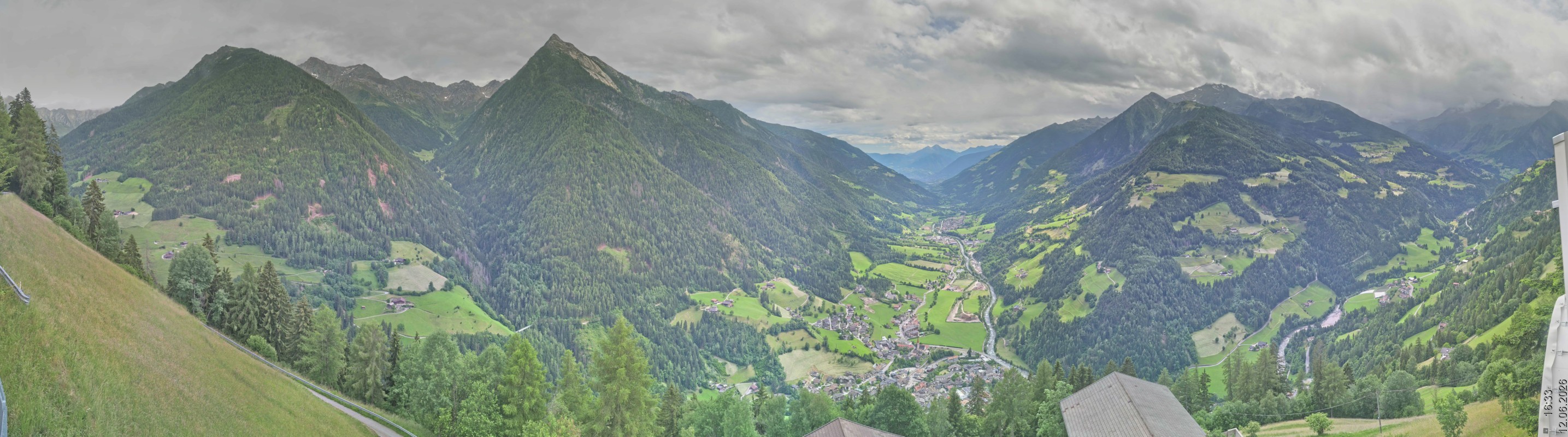 Archived image Webcam Panoramic View Passeier Valley