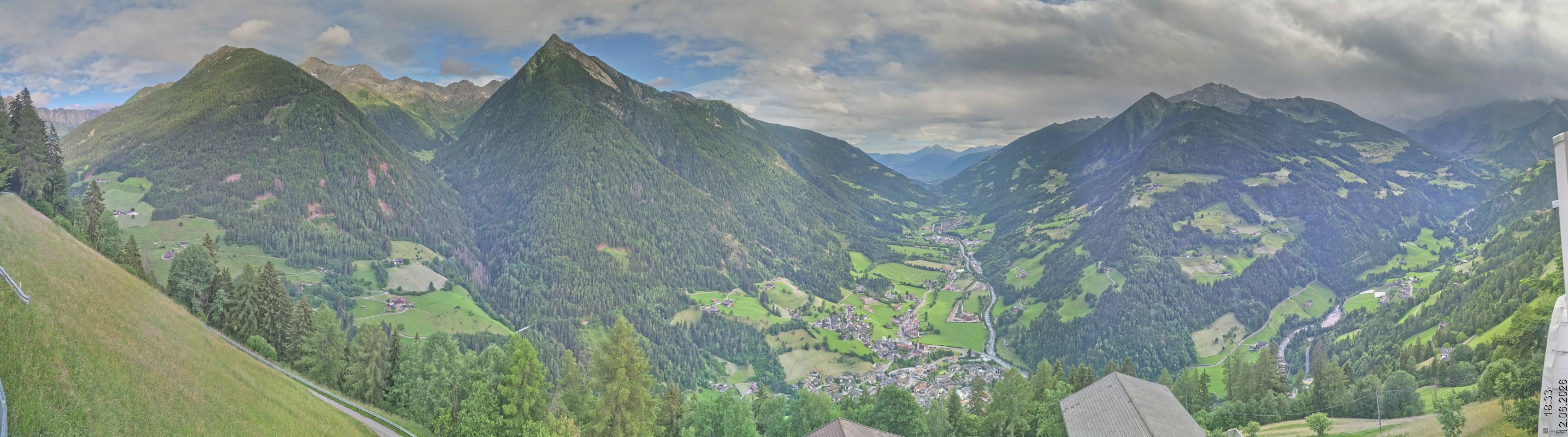 Archived image Webcam Panoramic View Passeier Valley
