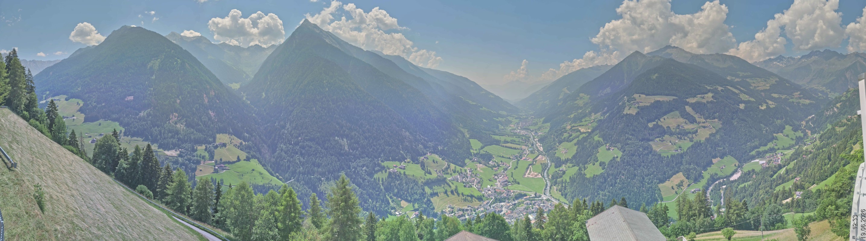 Archived image Webcam Panoramic View Passeier Valley