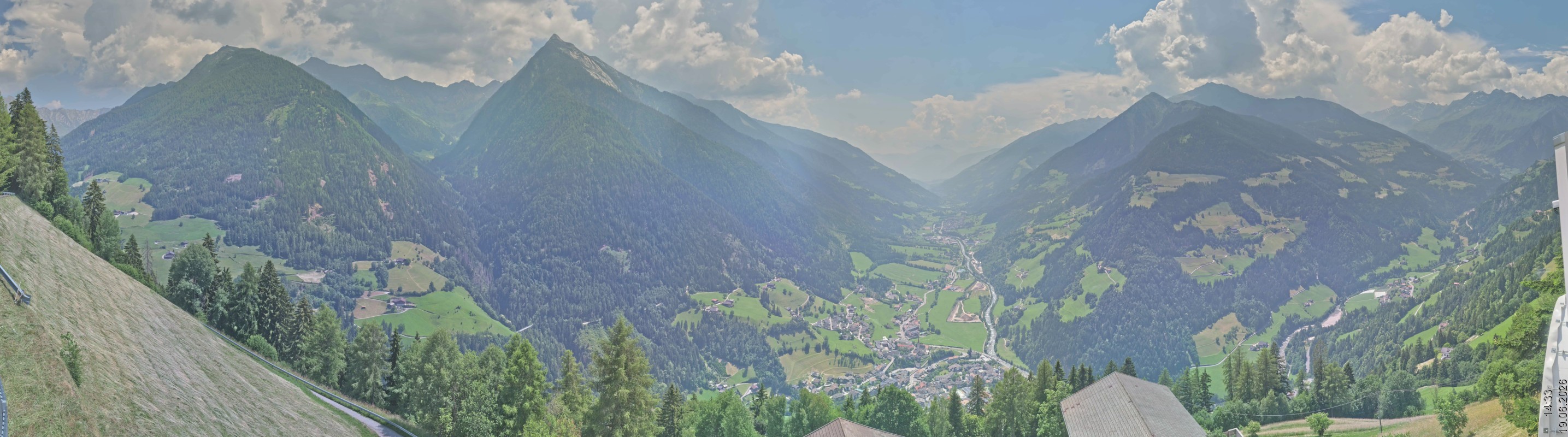Archived image Webcam Panoramic View Passeier Valley