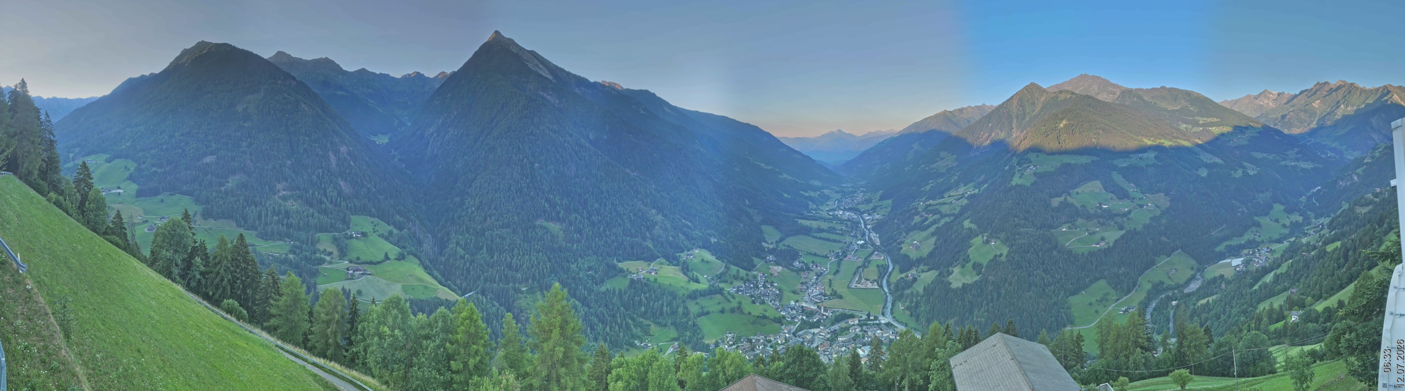 Archived image Webcam Panoramic View Passeier Valley