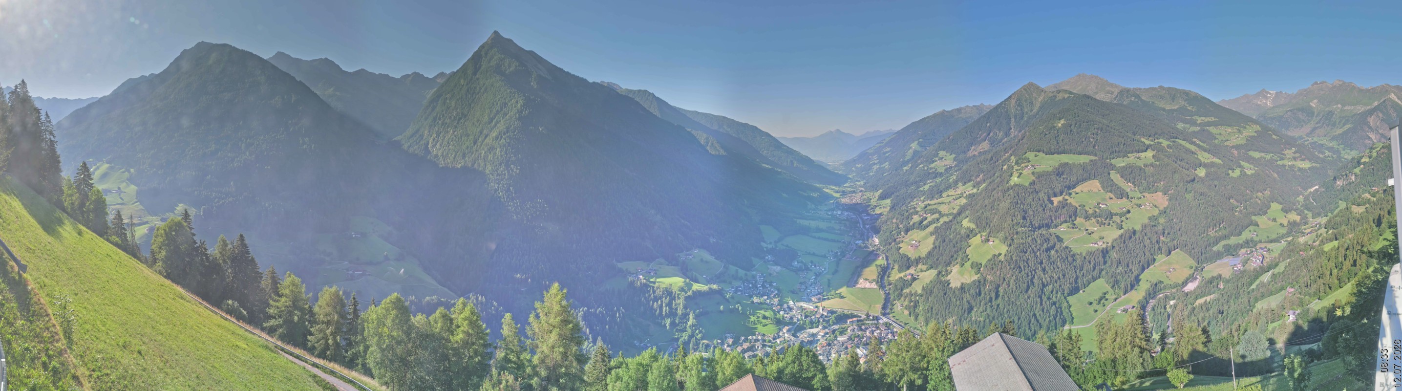 Archived image Webcam Panoramic View Passeier Valley