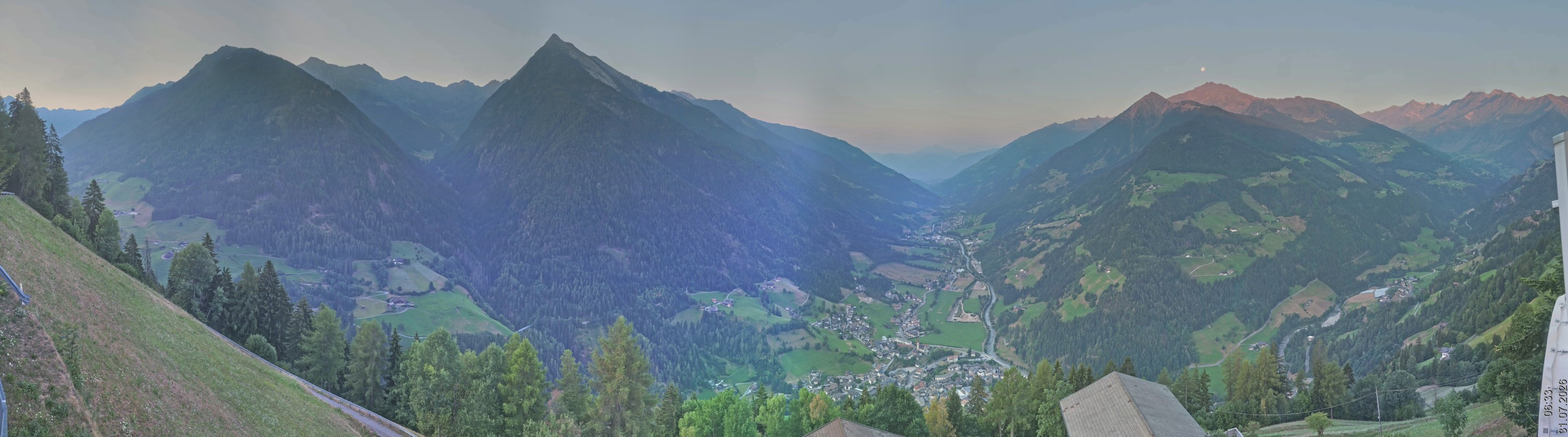 Archived image Webcam Panoramic View Passeier Valley