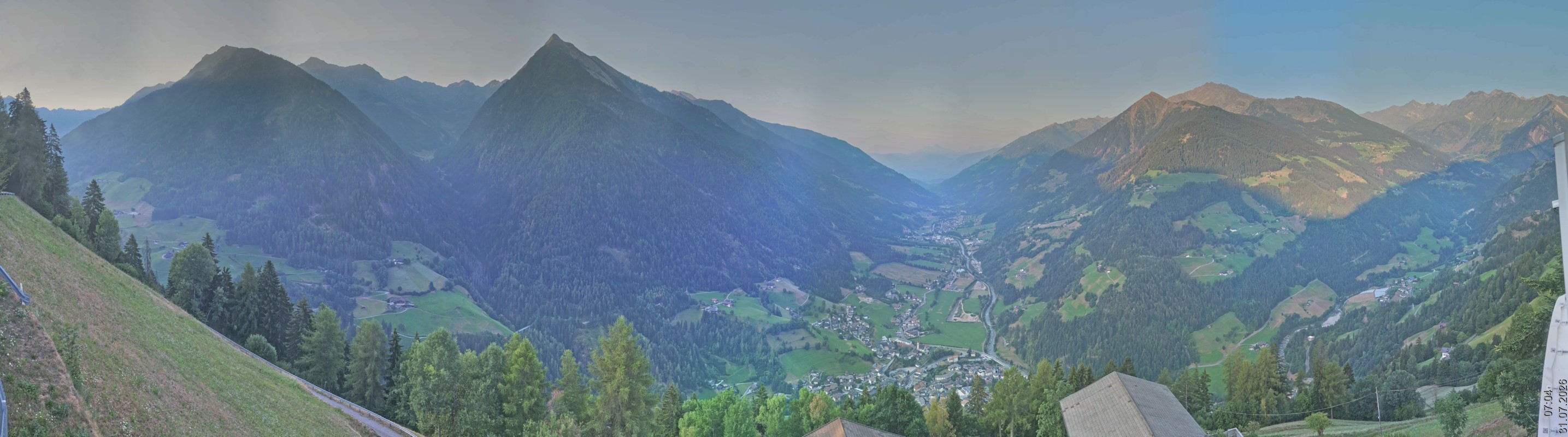 Archived image Webcam Panoramic View Passeier Valley