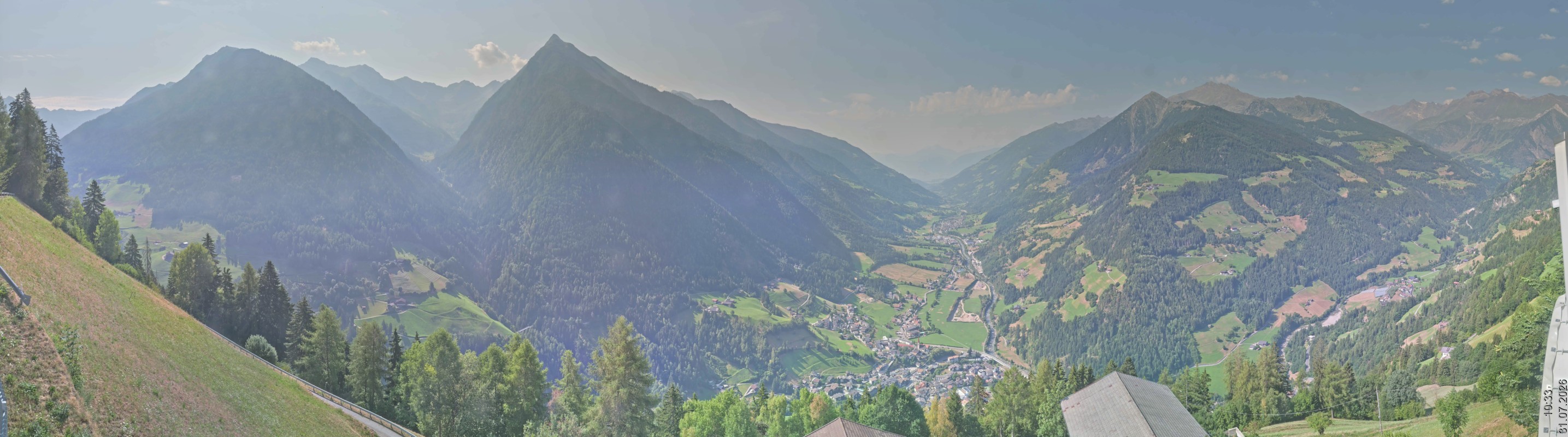 Archived image Webcam Panoramic View Passeier Valley