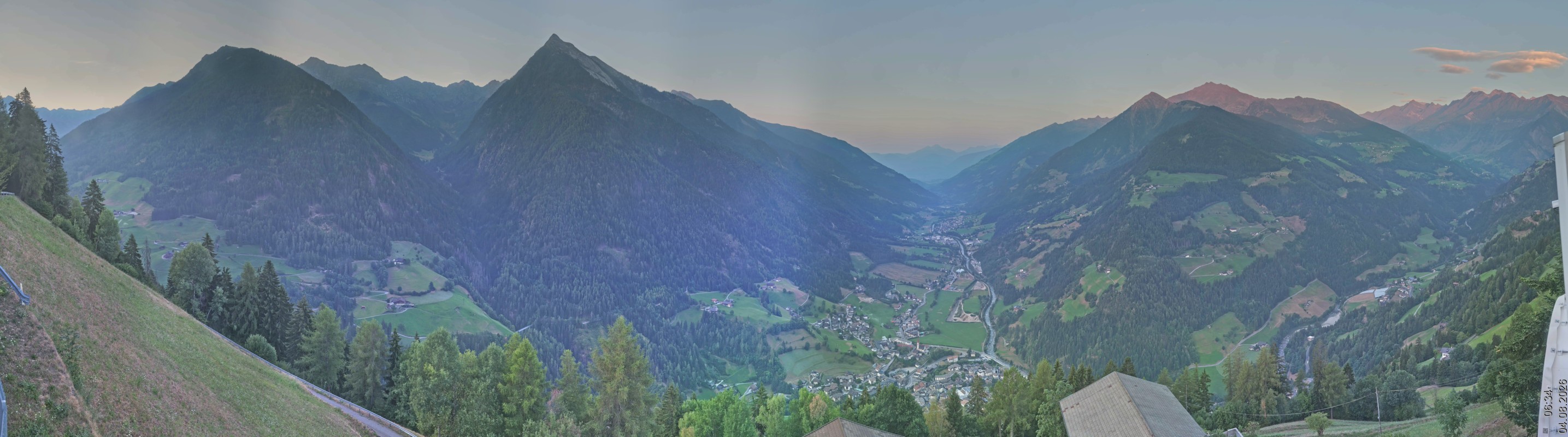 Archived image Webcam Panoramic View Passeier Valley