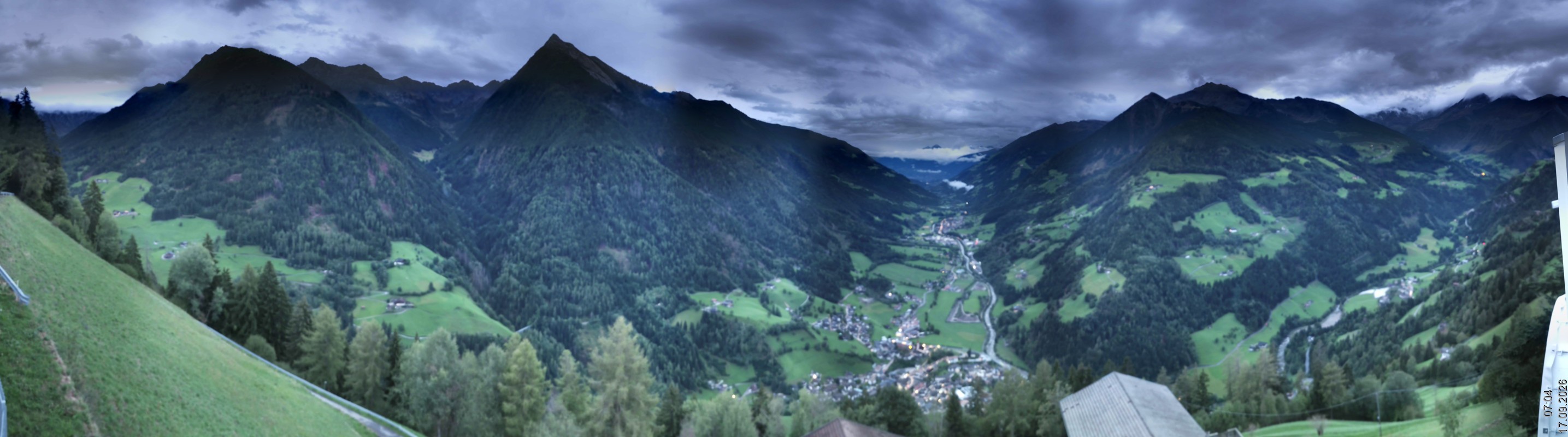 Archived image Webcam Panoramic View Passeier Valley