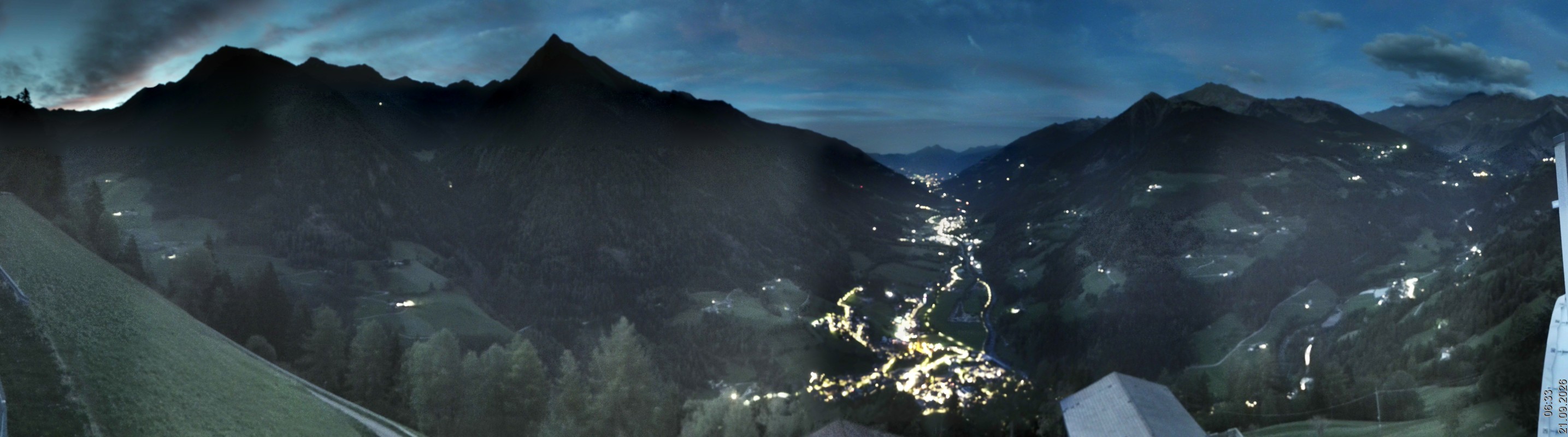 Archived image Webcam Panoramic View Passeier Valley