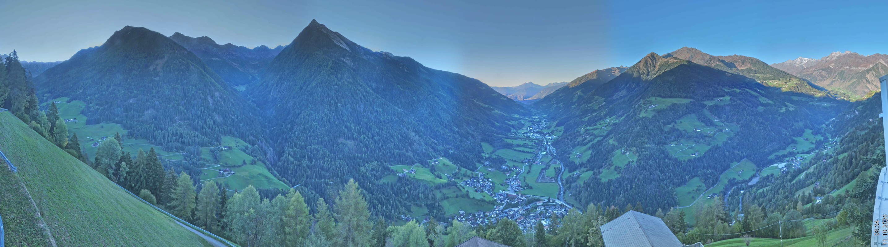 Archived image Webcam Panoramic View Passeier Valley