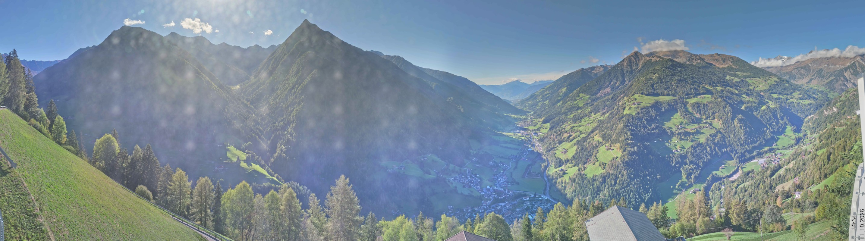 Archived image Webcam Panoramic View Passeier Valley