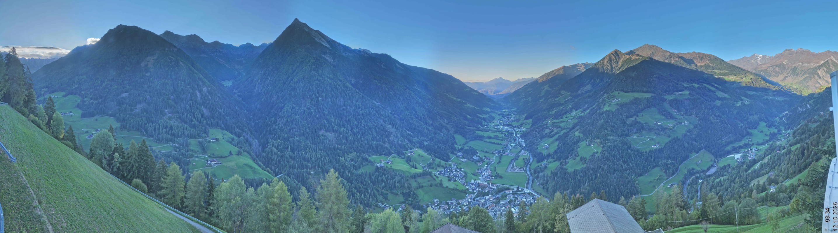 Archived image Webcam Panoramic View Passeier Valley