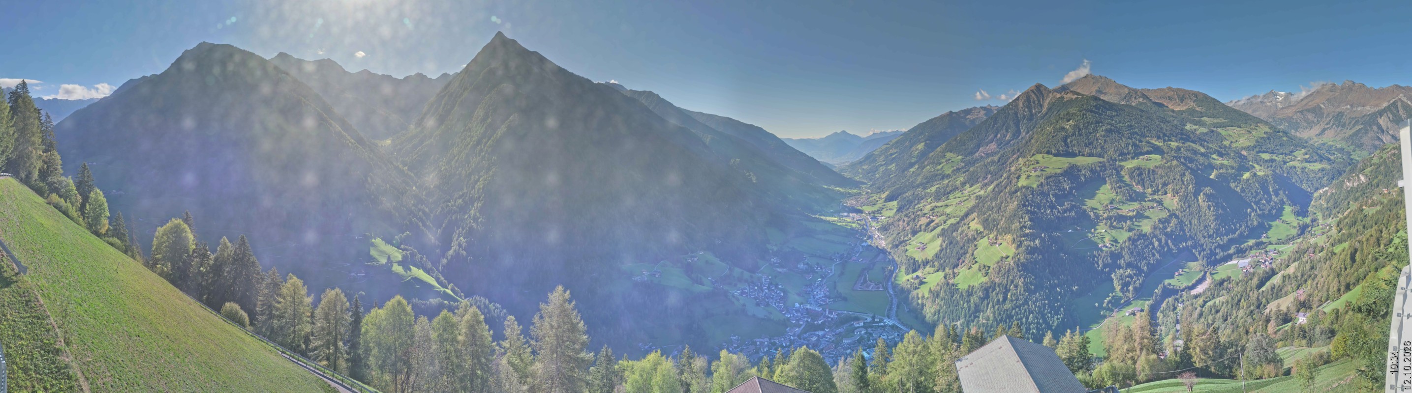 Archived image Webcam Panoramic View Passeier Valley