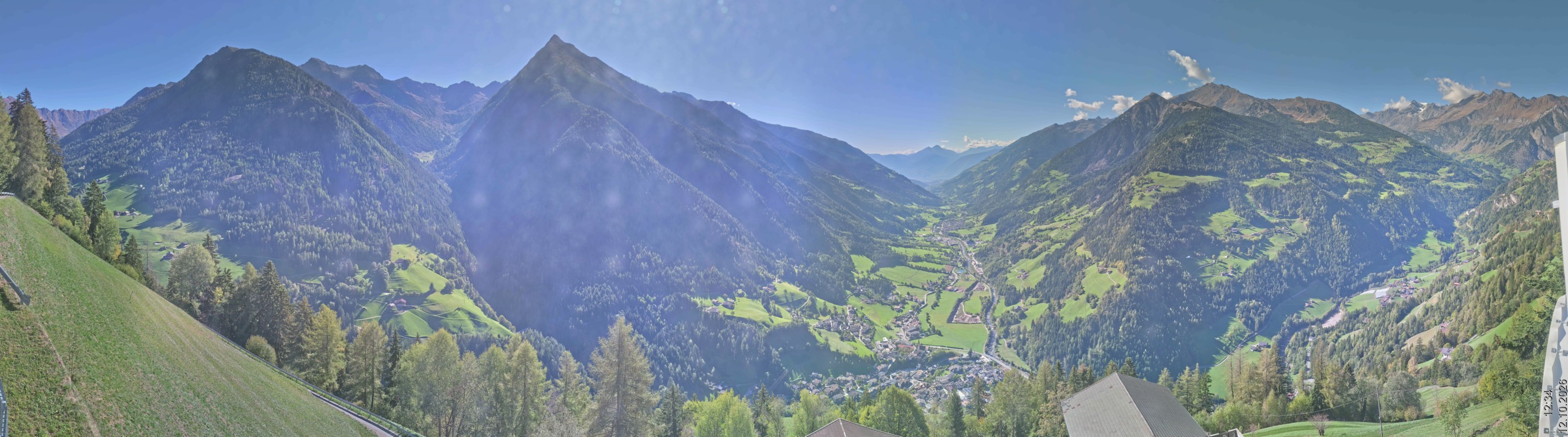 Archived image Webcam Panoramic View Passeier Valley