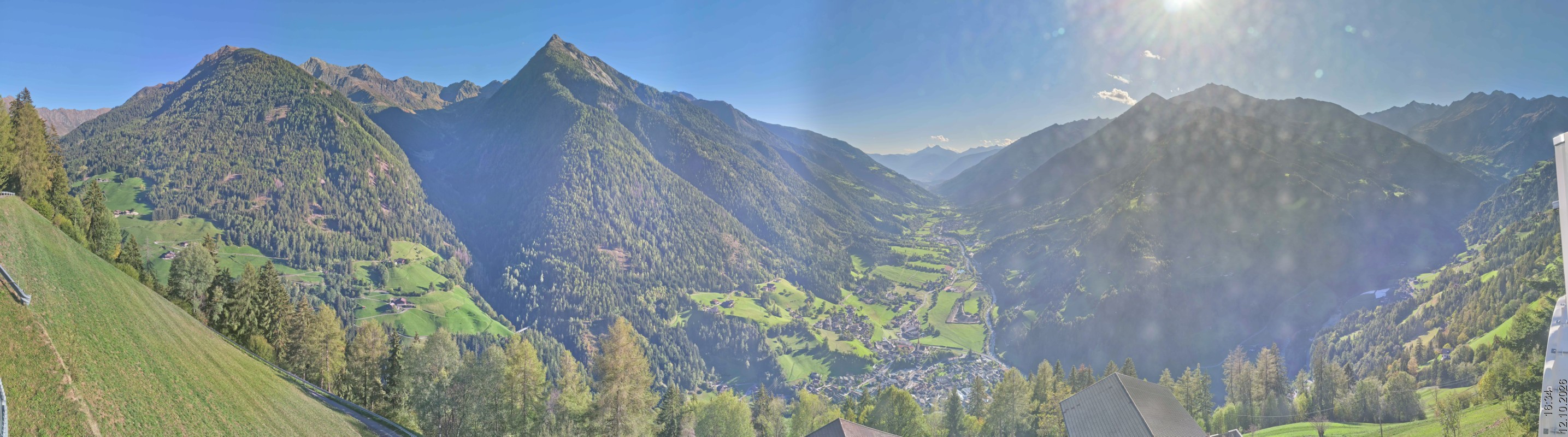 Archived image Webcam Panoramic View Passeier Valley