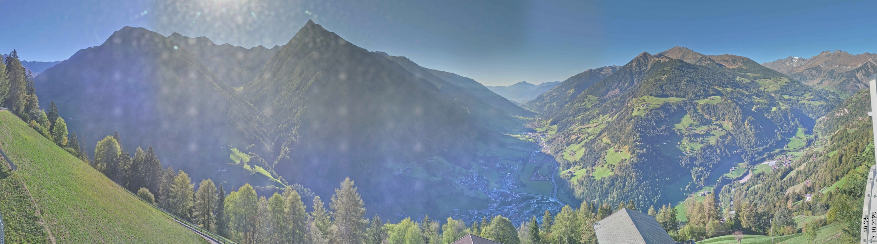 Archived image Webcam Panoramic View Passeier Valley