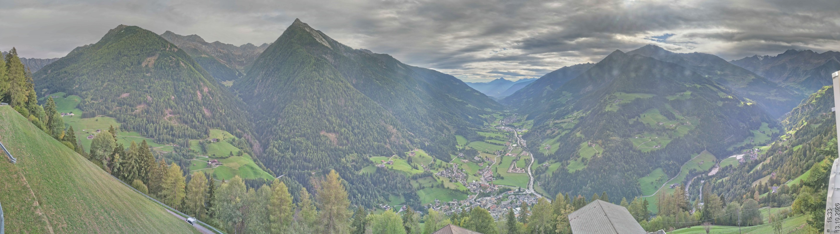 Archived image Webcam Panoramic View Passeier Valley