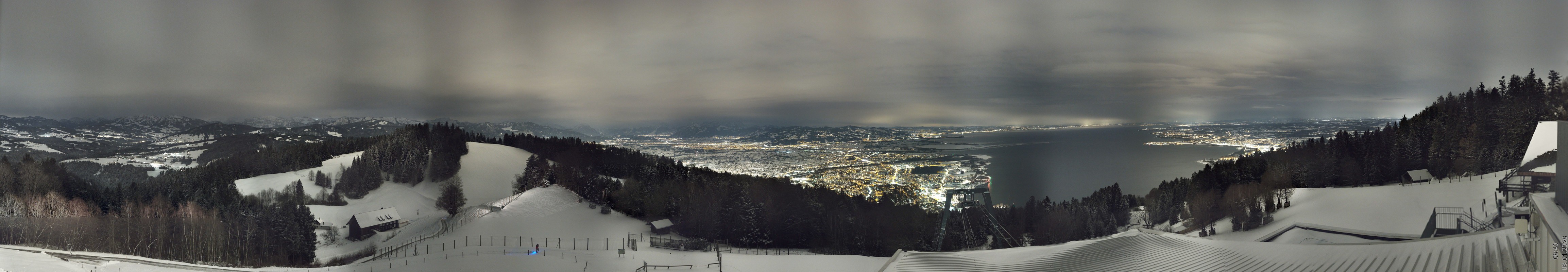 Archiv Foto Webcam Bregenz: Bergstation Pfänderbahn
