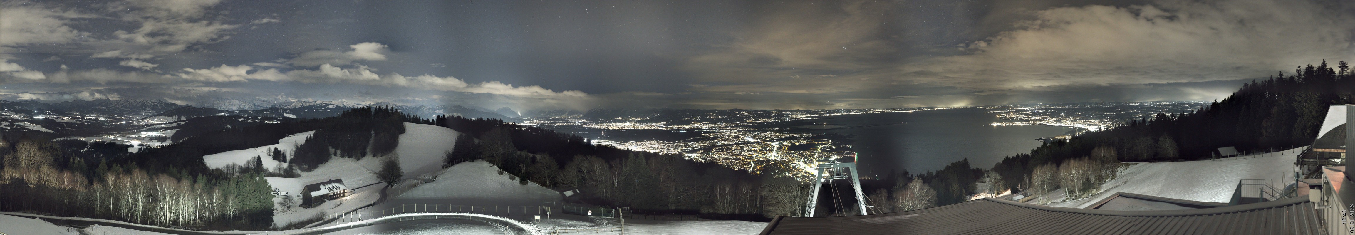 Archiv Foto Webcam Bregenz: Bergstation Pfänderbahn