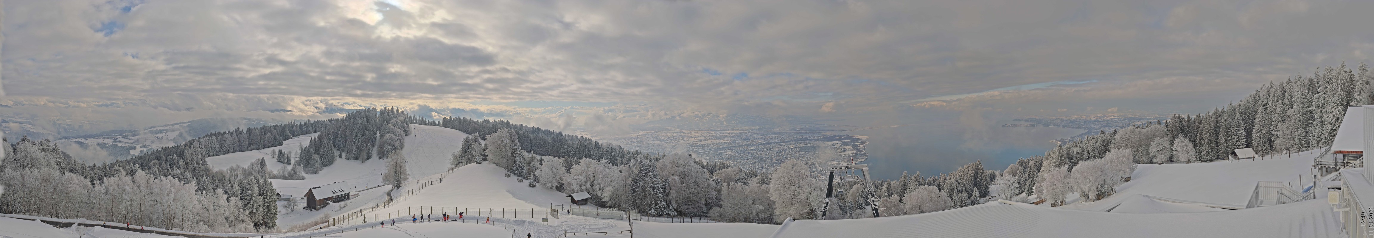Archiv Foto Webcam Bregenz: Bergstation Pfänderbahn