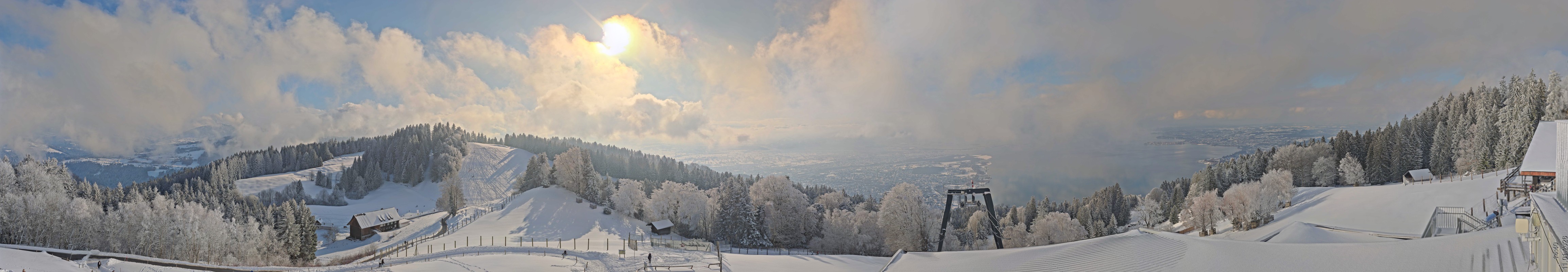 Archiv Foto Webcam Bregenz: Bergstation Pfänderbahn
