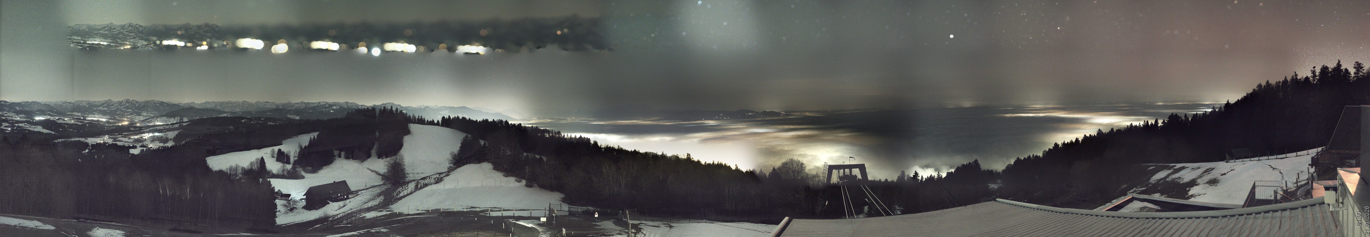 Archived image Webcam Top Station Pfänderbahn