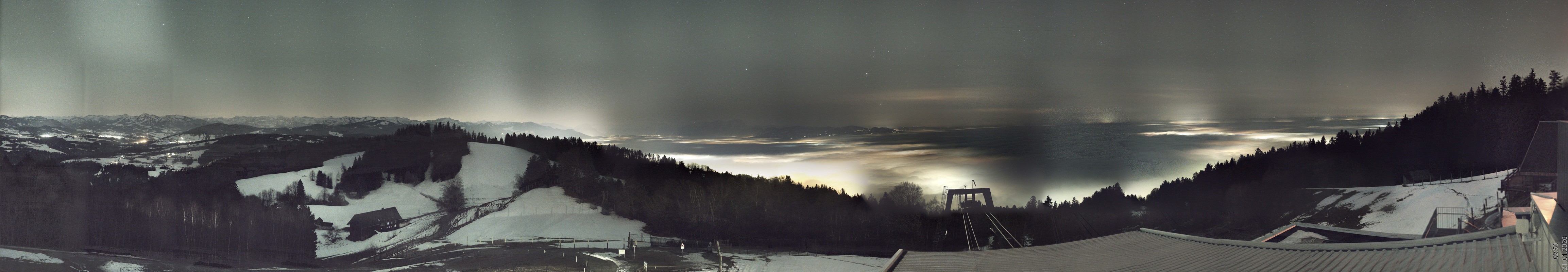 Archived image Webcam Top Station Pfänderbahn