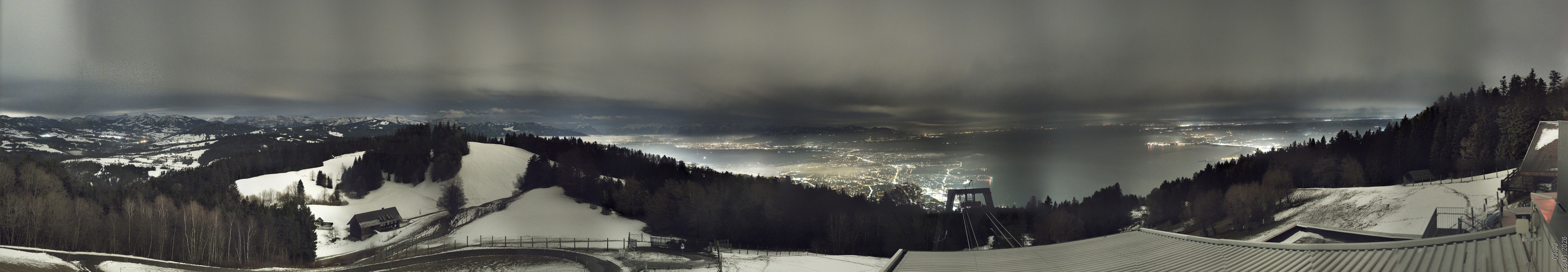 Archiv Foto Webcam Bregenz: Bergstation Pfänderbahn