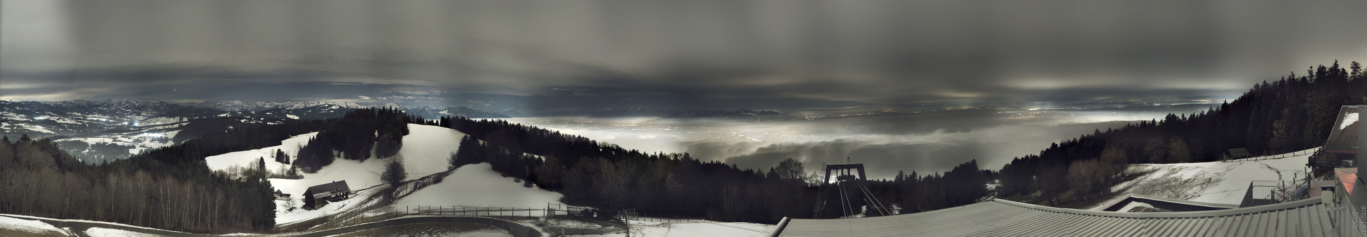 Archiv Foto Webcam Bregenz: Bergstation Pfänderbahn