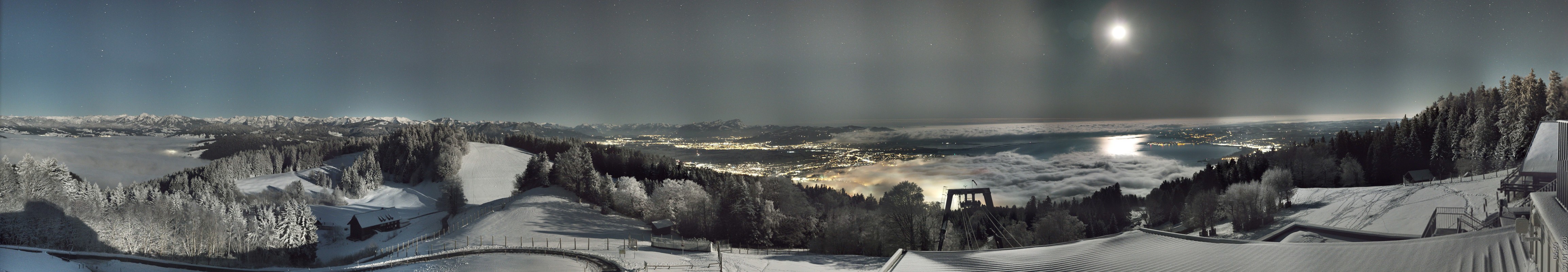 Archiv Foto Webcam Bregenz: Bergstation Pfänderbahn