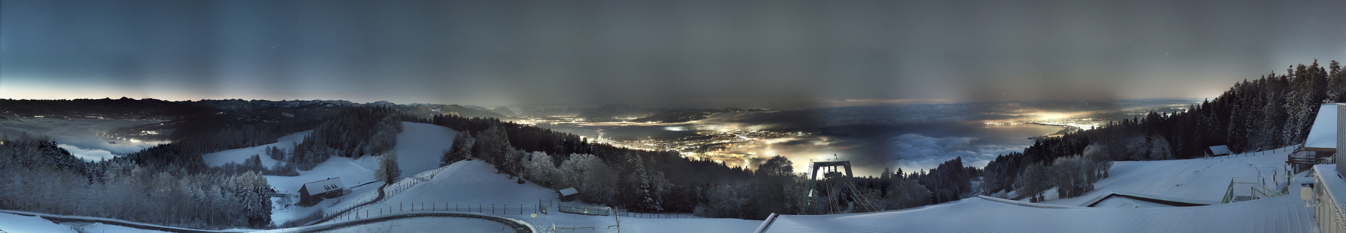 Archiv Foto Webcam Bregenz: Bergstation Pfänderbahn