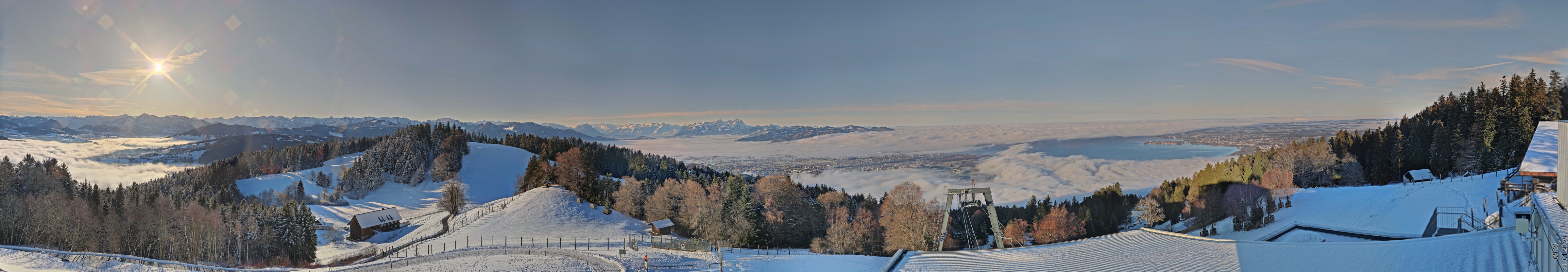 Archiv Foto Webcam Bregenz: Bergstation Pfänderbahn