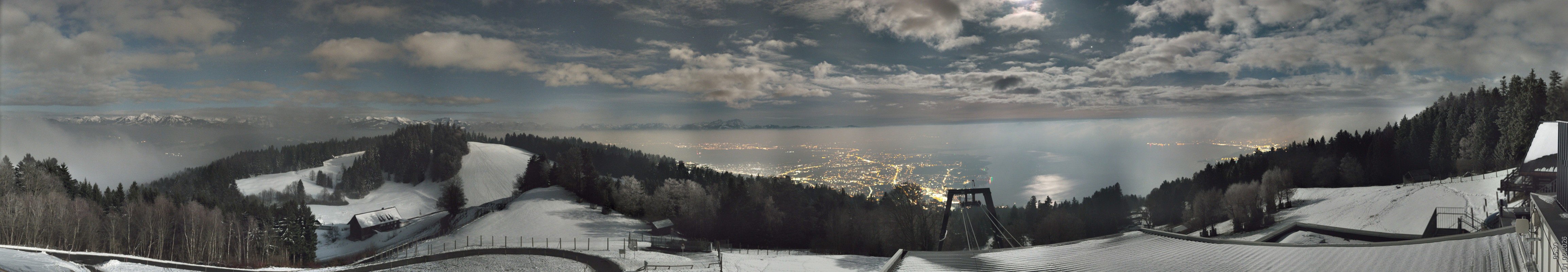 Archiv Foto Webcam Bregenz: Bergstation Pfänderbahn