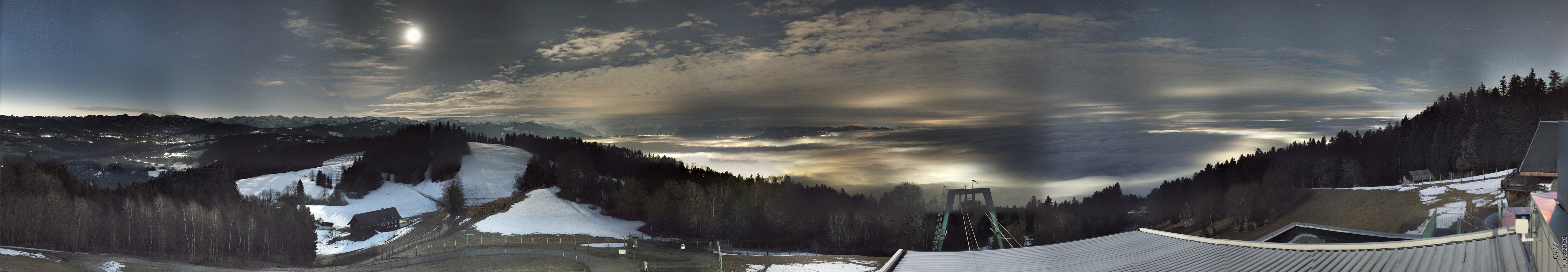 Archiv Foto Webcam Bregenz: Bergstation Pfänderbahn