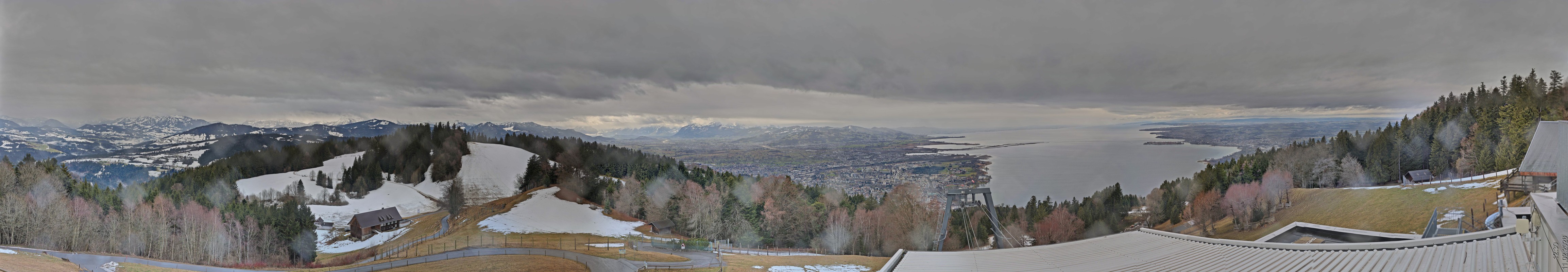 Archiv Foto Webcam Bregenz: Bergstation Pfänderbahn