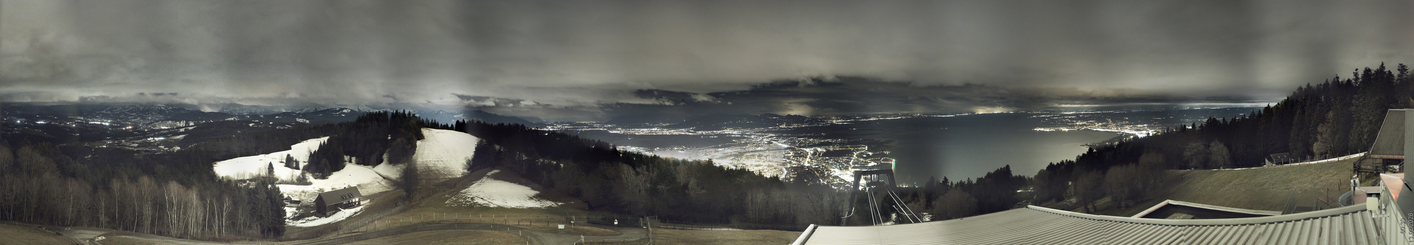 Archiv Foto Webcam Bregenz: Bergstation Pfänderbahn