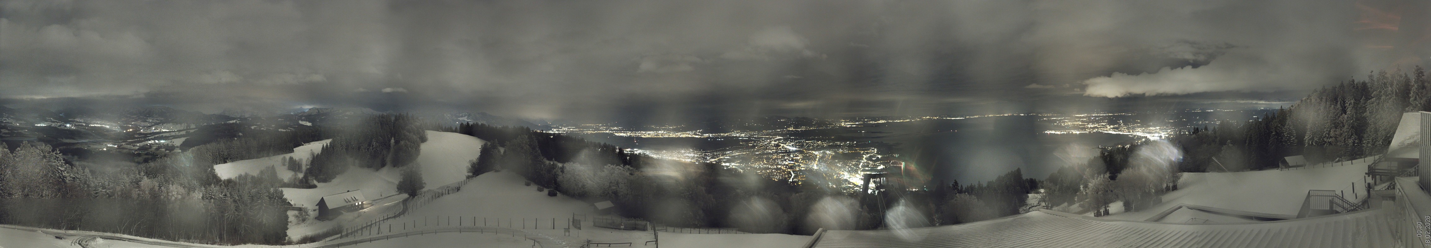 Archiv Foto Webcam Bregenz: Bergstation Pfänderbahn