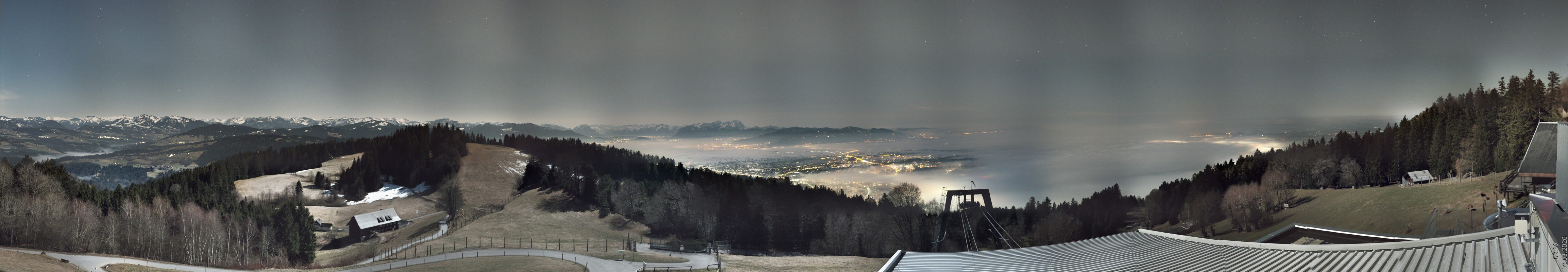 Archiv Foto Webcam Bregenz: Bergstation Pfänderbahn